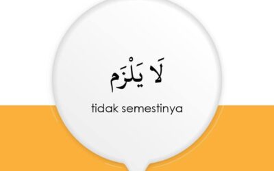 Nota Bahasa Arab | tidak semestinya