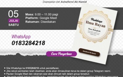 Bedah Buku Mudahnya Ilmu Bayan – PERCUMA!